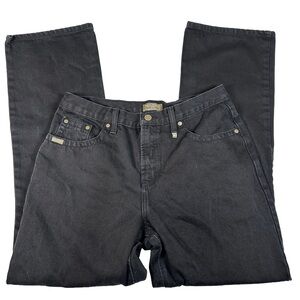 Rocky Mountain Black Jeans Y2K western cowgirl‎ 90s bareback bootcut